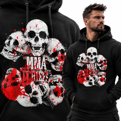 BLUZA Z KAPTUREM SPORTY WALKI  MMA FIGHTER 2